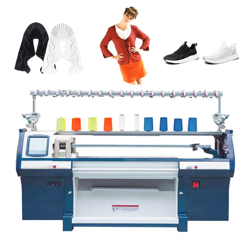 High Speed Automatic flat woolen sweater Knitting Machine Similar Universal flat knitting machine for sale price