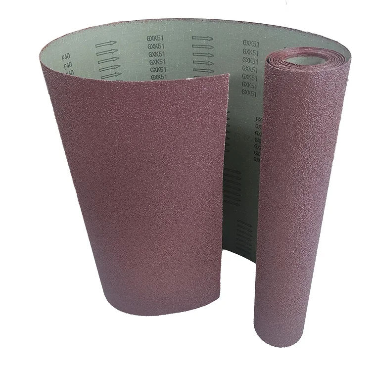 Hot Sale Aluminium oxide Jumbo Sanding Cloth Roll  GXK51 Abrasive Sandpaper Roll Emery Cloth Roll
