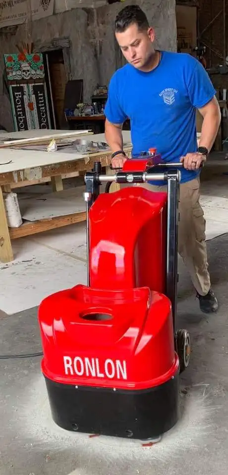 6 головок шлифовальный станок для бетона шлифовальный станок для пола шлифовальный станок