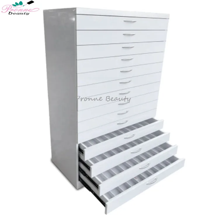 Custom Size Cosmetic Drawer Storage Box Nail Accessories Bead Nail Polish Organizers And Storage Box Cabinet