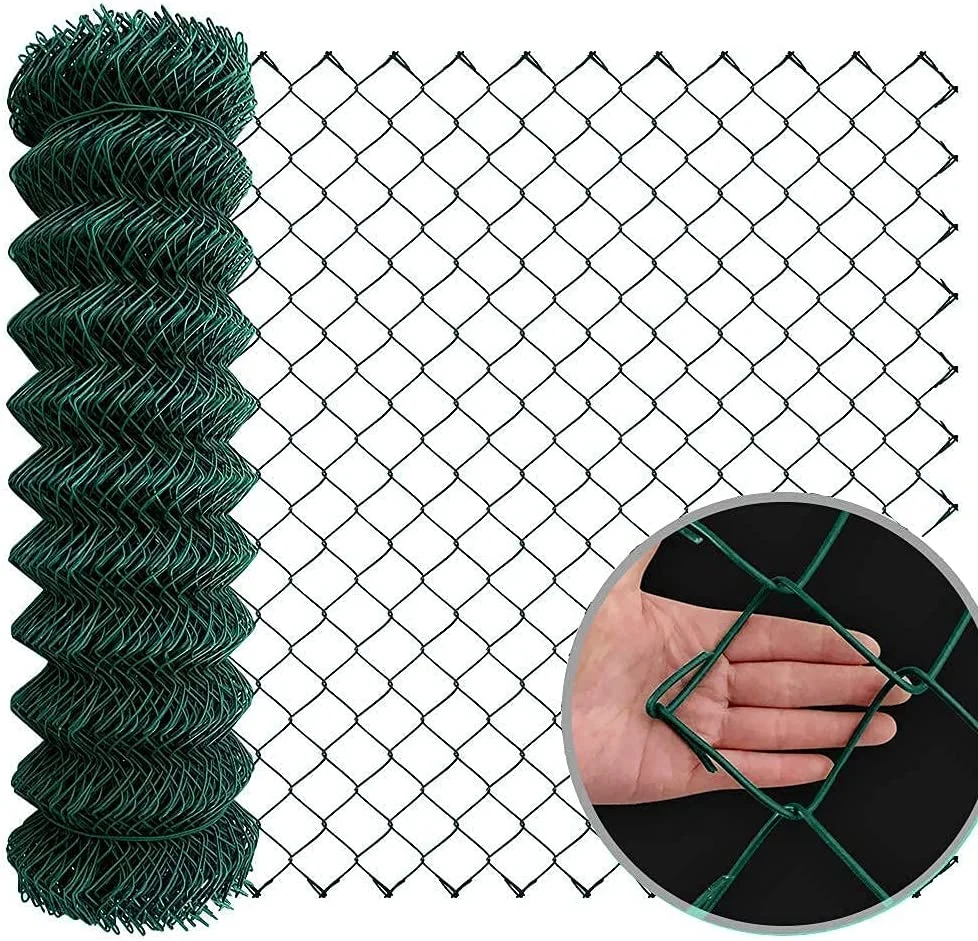 8 gauge privacy slats for post anchors pvc chain link wire fence with post kenya nigeria