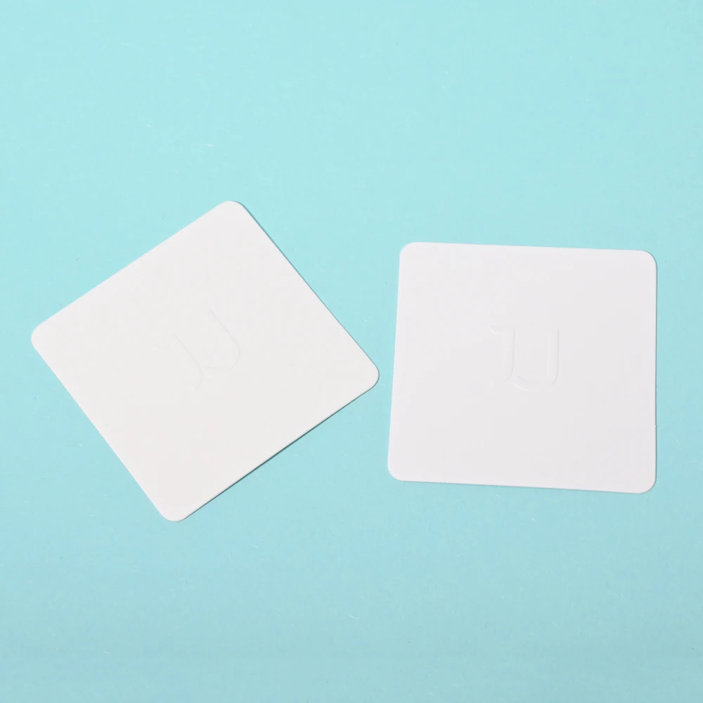 Square Shaped Emboss Perfume Blotter Strips Supplier Custom Perfume Blotter Paper Fragrance Strips