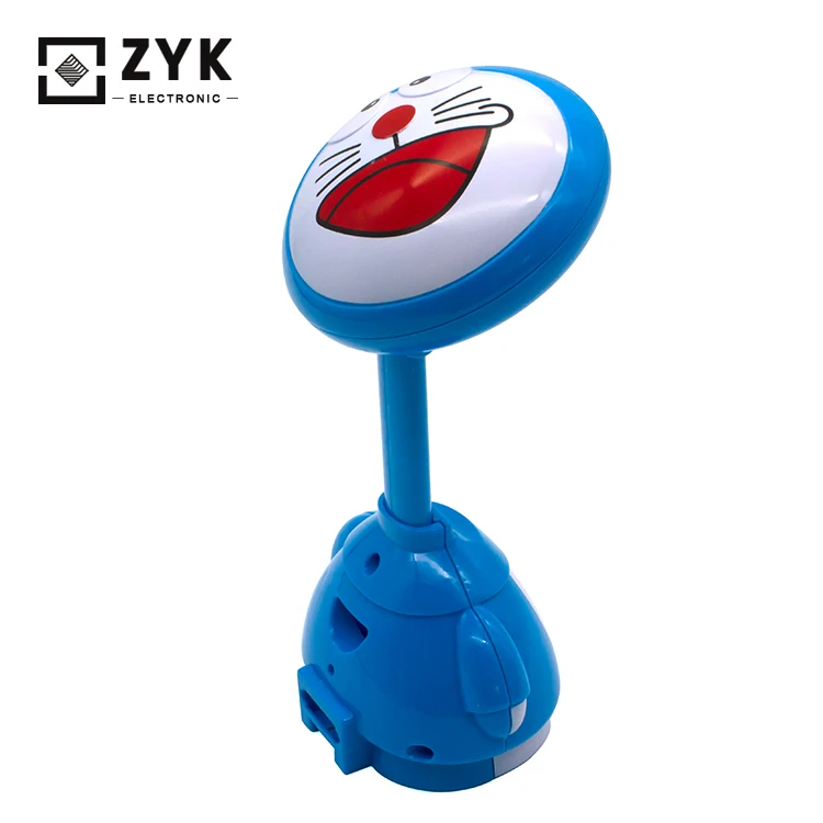 Cartoon Led Charging Table Lamp Eye Protection DIY Electronic Kits Desk Lamp Teaching DIY Kit