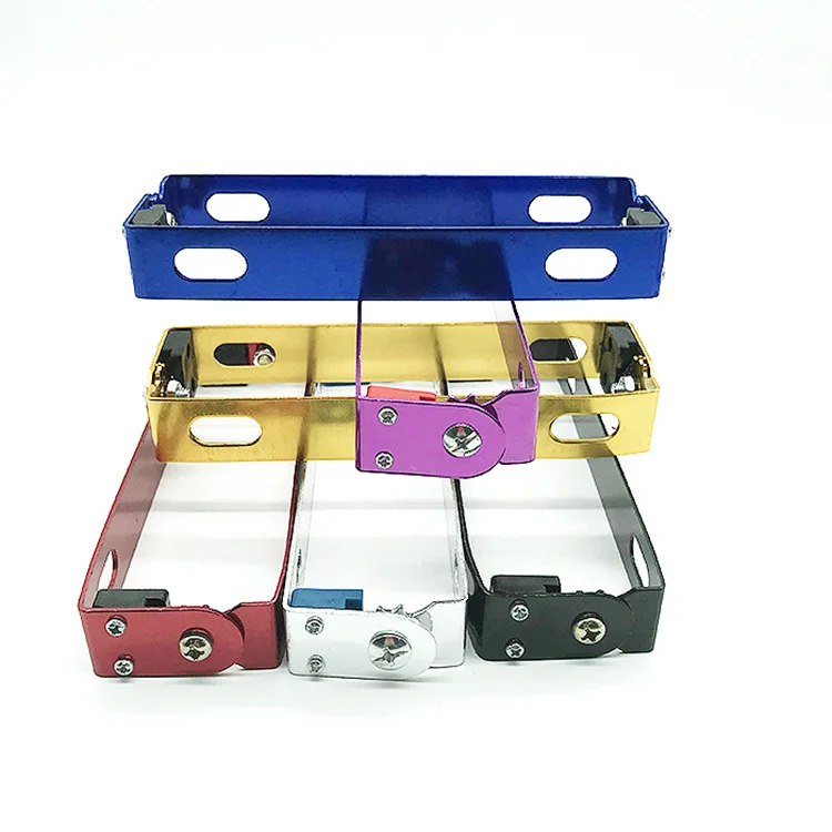 Modified Accessories Parts Motorcycle Pitbike Adjustable Aluminum Alloy License Holder Number Plate Mount Bracket