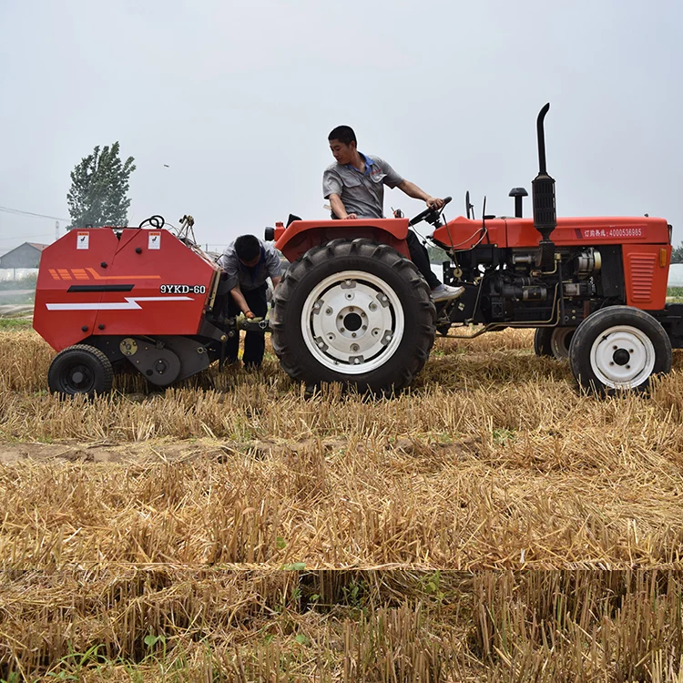 
high-density automatic Corn wheat straw baling machine press machine baler 