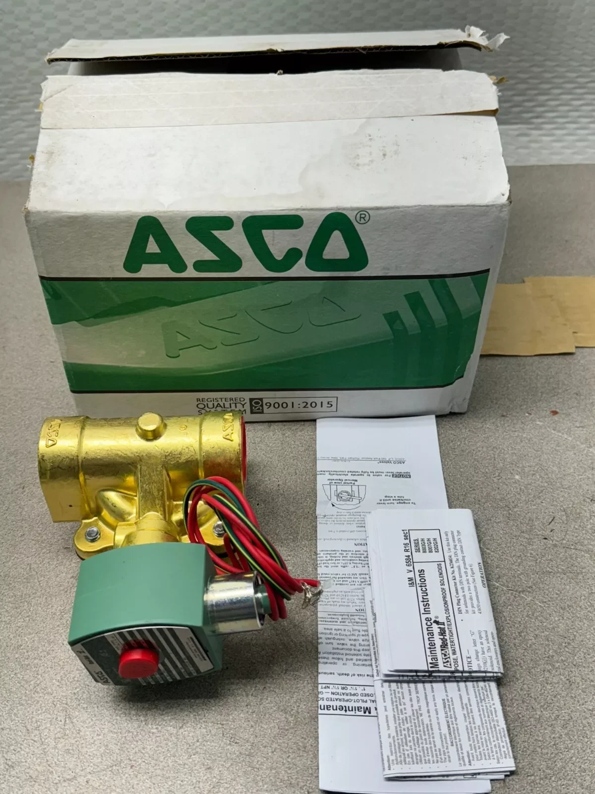 Stock supplier KOSO 800 series Electro-Pneumatic Valve Positioner With ASCO Solenoid Valve In Stock
