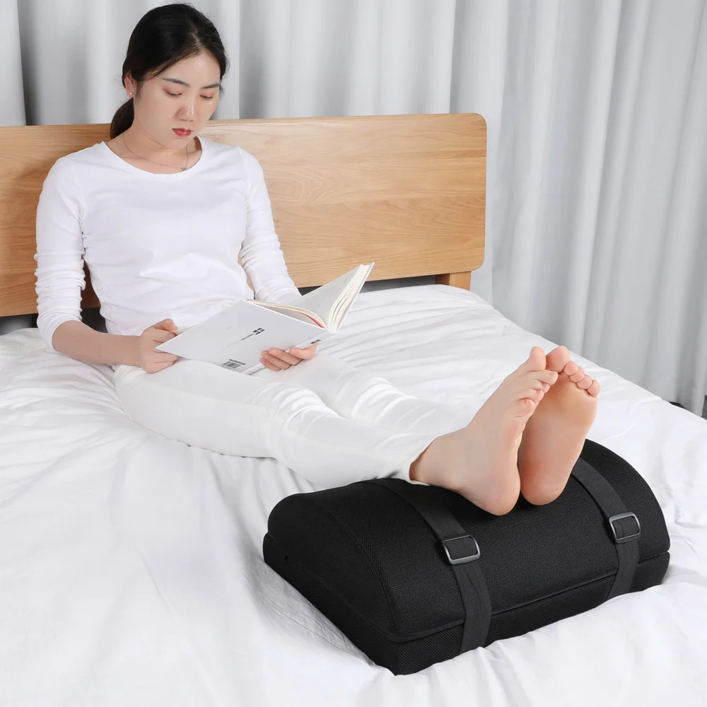 Portable Ergonomic Adjustable Foot Rest Travel Ergonomic Foot Rest Cushion Under Desk