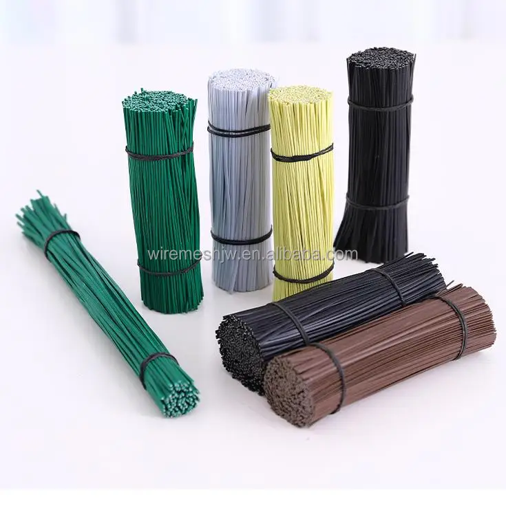 Factory wholesale GI steel welding wire 0.8-2.5mm straight cut wire PVC coated cutting and binding wire