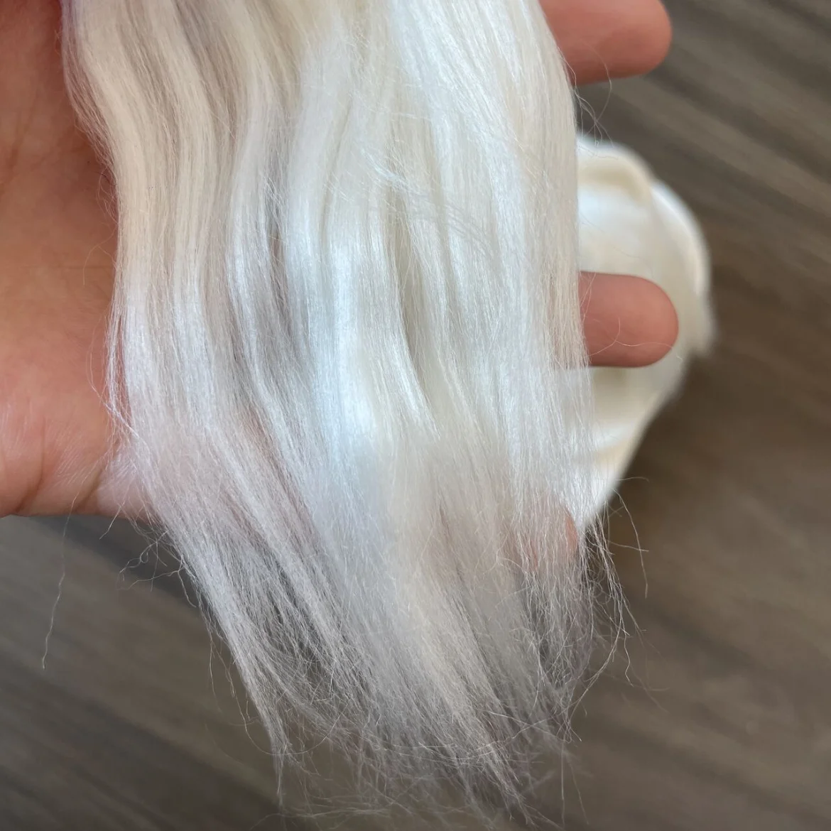 Rayon Viscose tops 3D*88mm 5D*102mm variable length semi-dull raw white yarn spinning silver 22gram meter