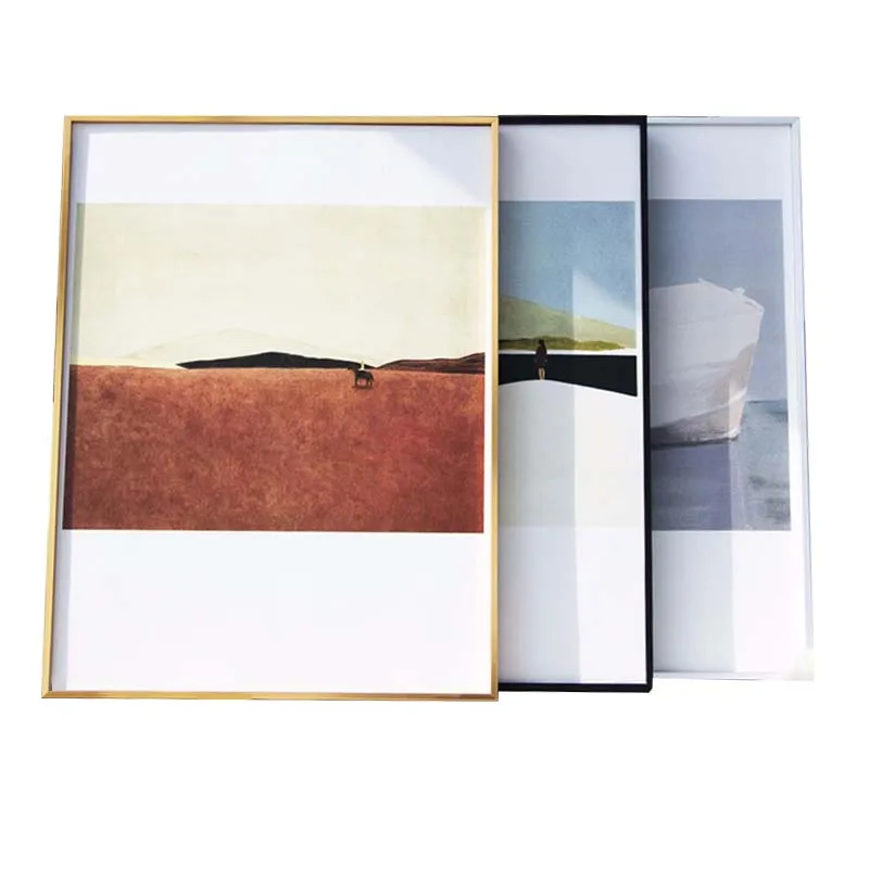 12x16 черная деревянная рамка для картин, оптовая продажа, деревянная рамка для постера