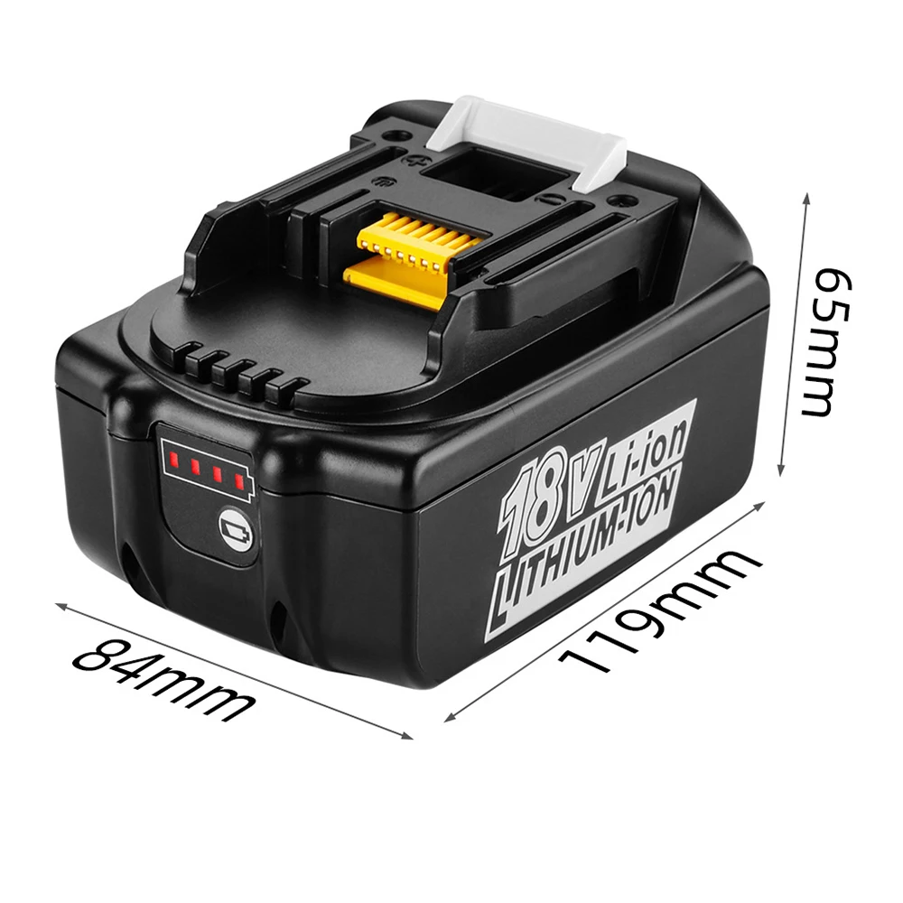 5000mAh 6000mAh 18V Battery Rechargeable Power Tools Battery 18V for makita LXT BL1830 BL1860 BL1850 18V Battery