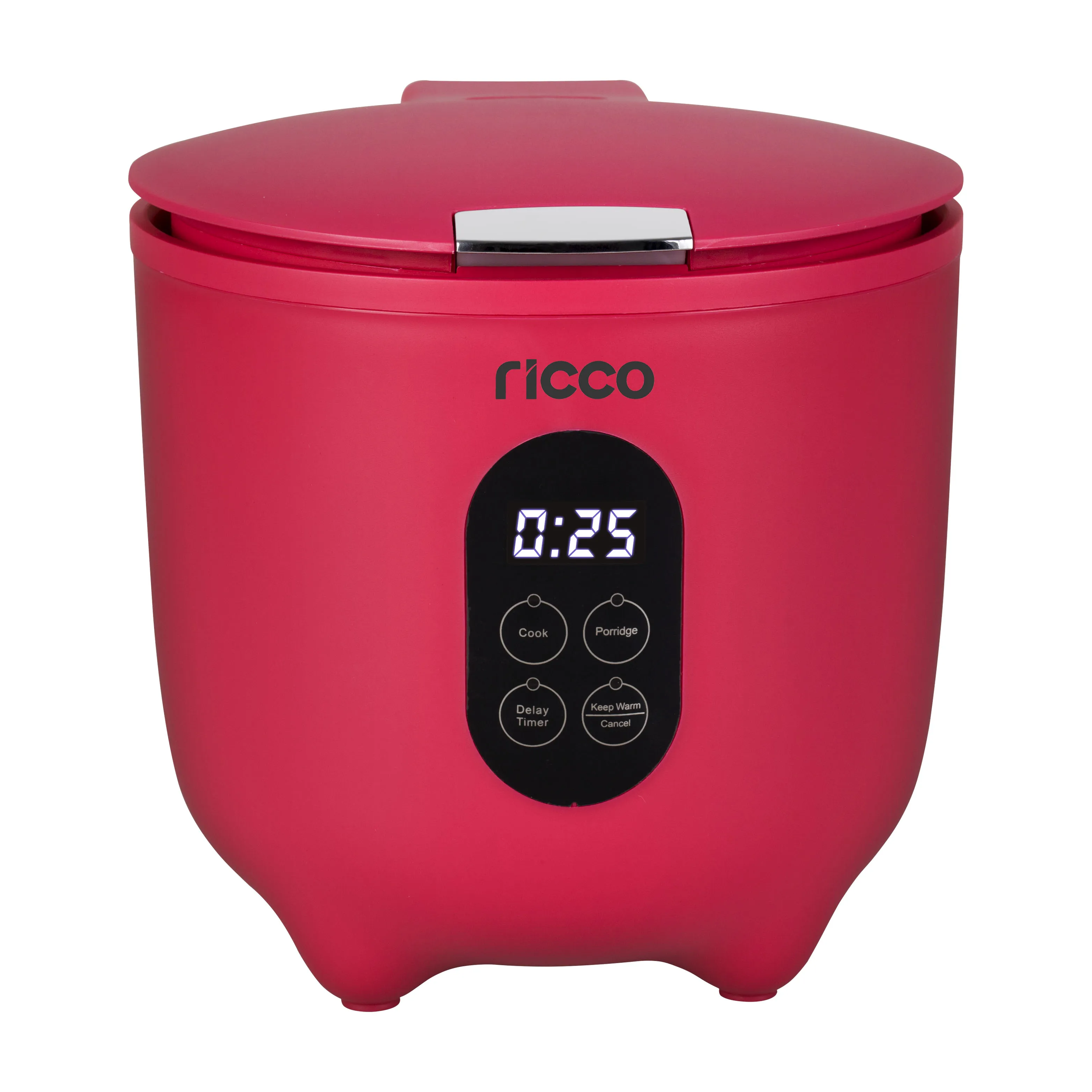 Ricco New Arrival 2 PERSON USE 1.2 L Mini Digital Multi Function Rice Cooker With Removable Non-stick Pot and Porridge function