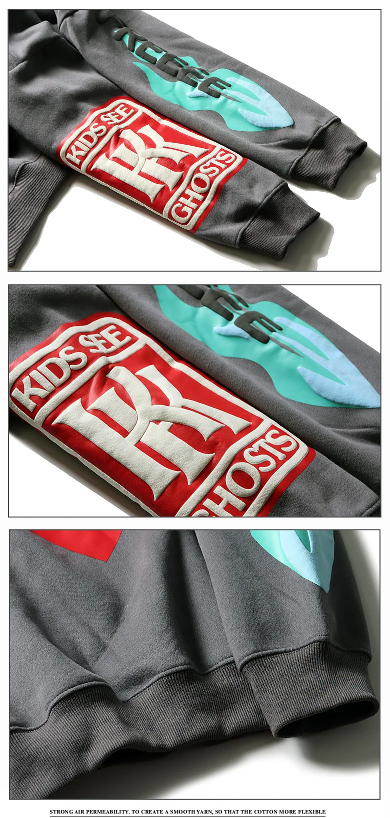 3D Puff Printing Hoodie Custom Puff Print Hoodie Manufacturer for USA Brands Owner