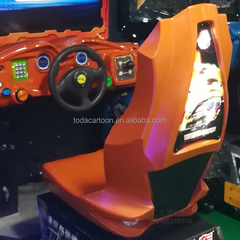 Toda coin operated games car racing car racing game machine