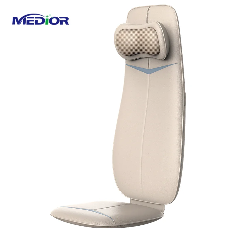 S Shape Electric Back Massage Cushion Vibration Butt Massage Cushion Body Massager 3 Modes to Choose 1 Year After-sales Service