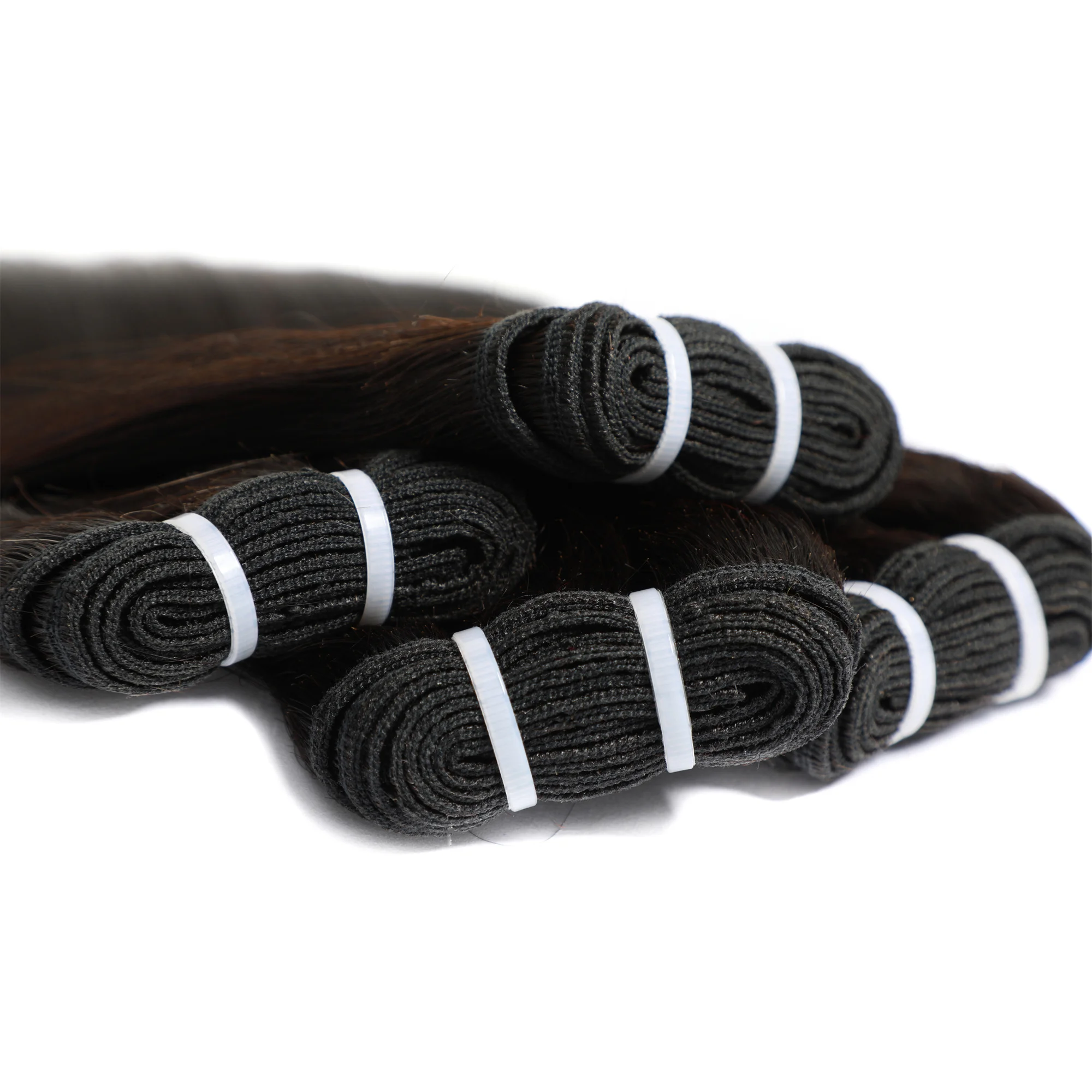 Lemoda Raw Vietnamse 12A Brazilian Virgin Hair 100% Unprocessed Straight Virgin Hair Closure with Bundles Natural Color