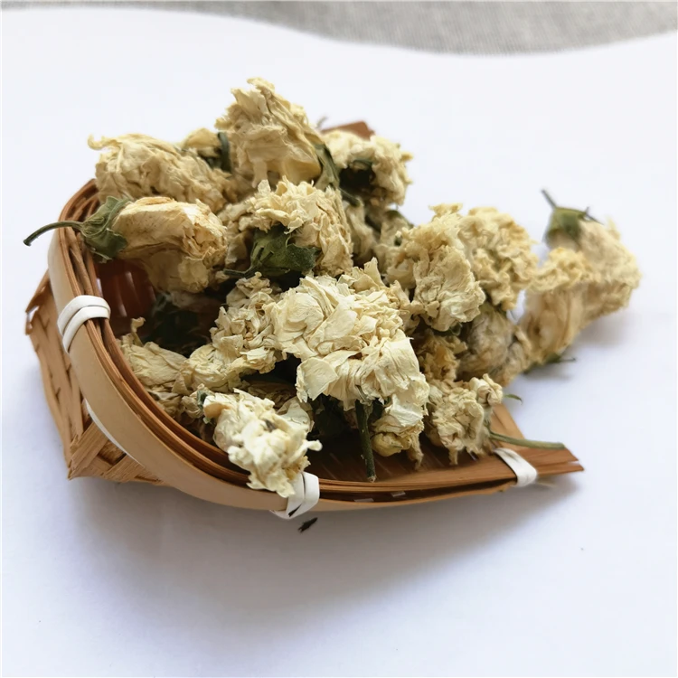 Mu Jin Hua Dried White Hibiscus Syriacus Flowers