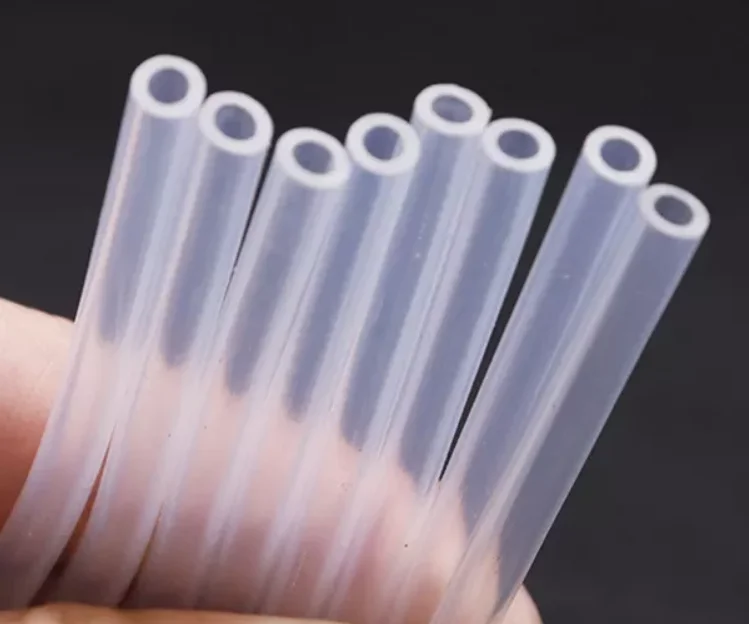 4*6mm Food Grade Silicone Heat Resistant Soft Flexible Transparent Silicone Rubber Tubing