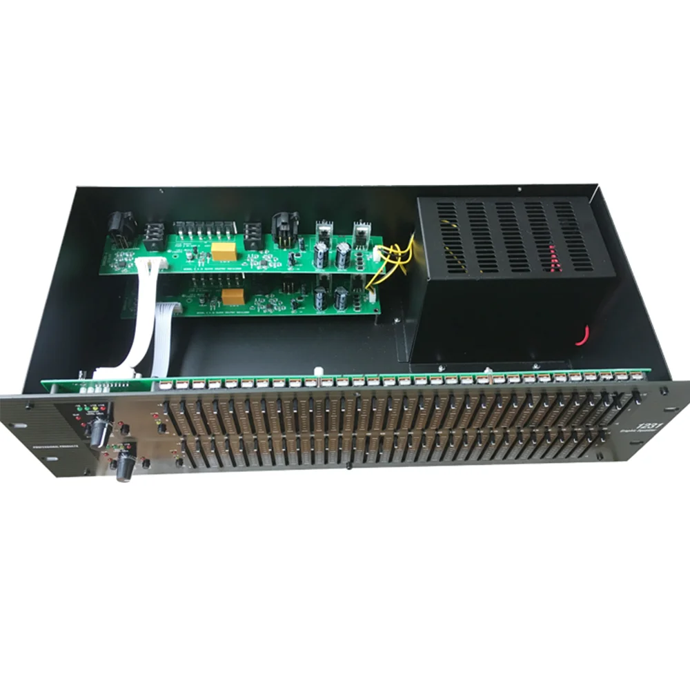 Dbx 1231 Dual Channel 3U 31 Band Karaoke 1231 Audio Peripheral Equalizer Dbx1231 for Audio Equipment System