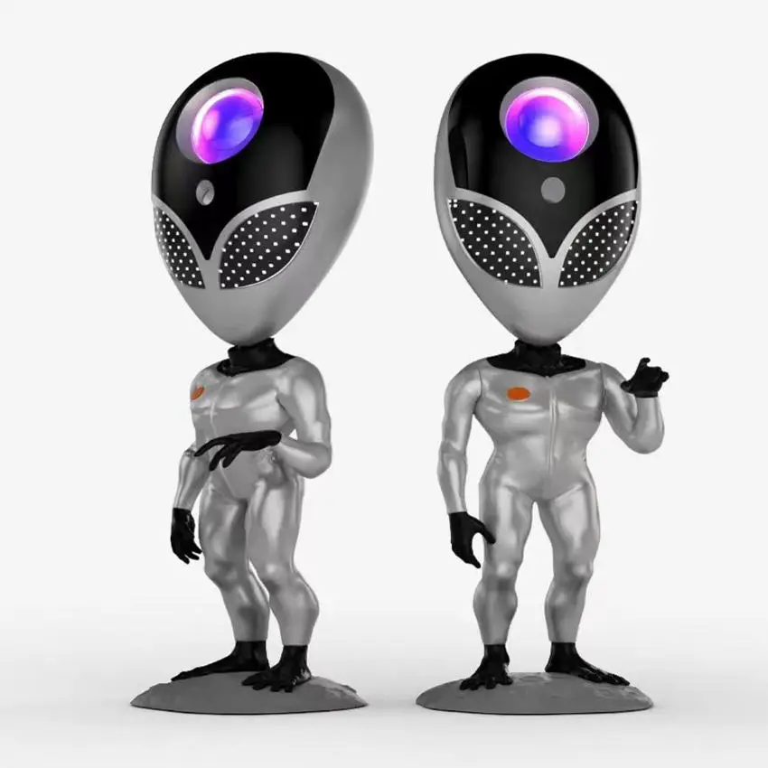 Новая проекционная лампа Alien star настольное украшение атмосферное освещение ночник голосовой интерактивный астронавт лазерный свет лучший подарок