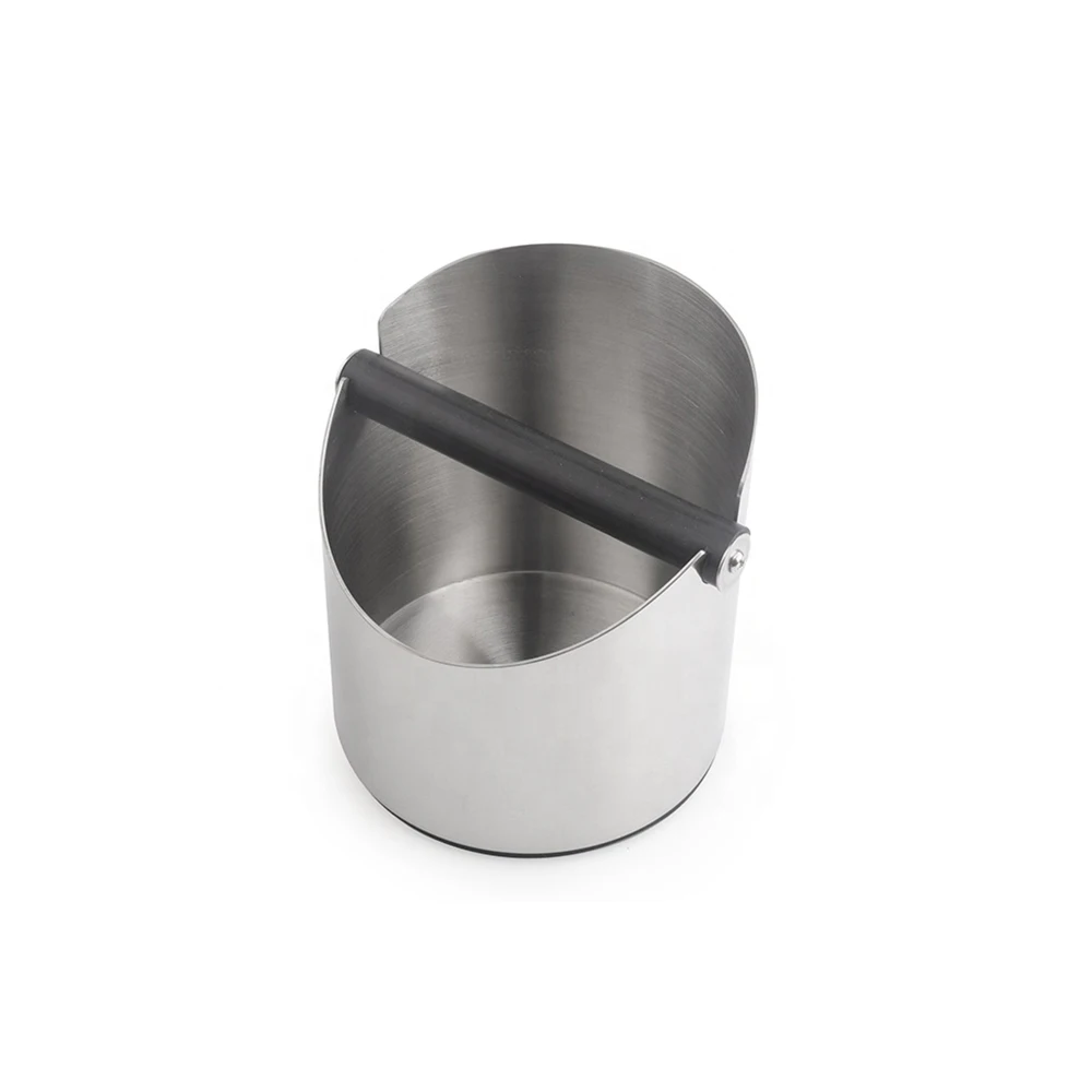 Кофе-машина измельчения контейнер Силиконовый круглый журнальный столик Knock