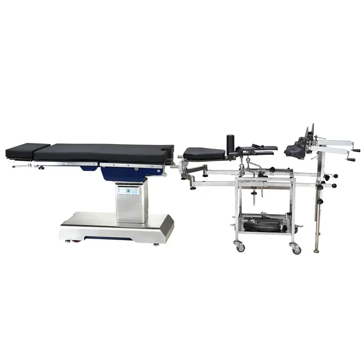 Electric Carton Fiber Board Orthopedic Operation Table Electric-hydraulic Operating Surgical Bed for C-arm
