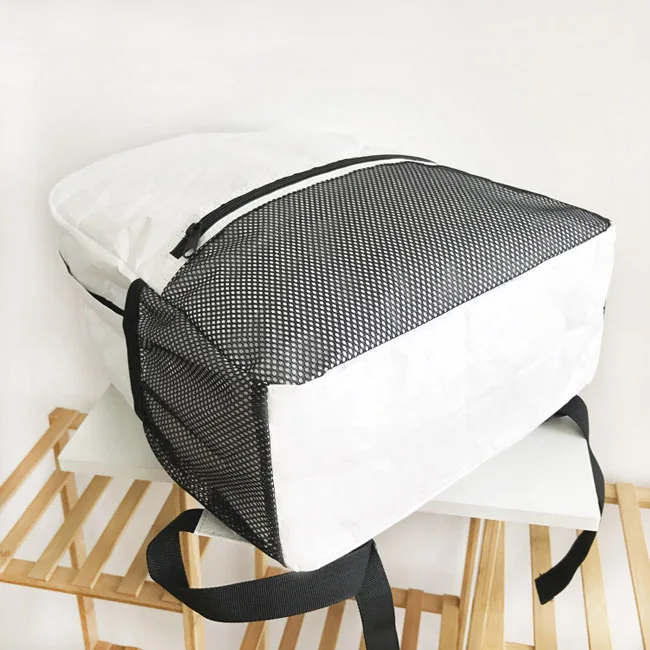 High quality lightweight designer foldable waterproof laptop tyvek paper backpack