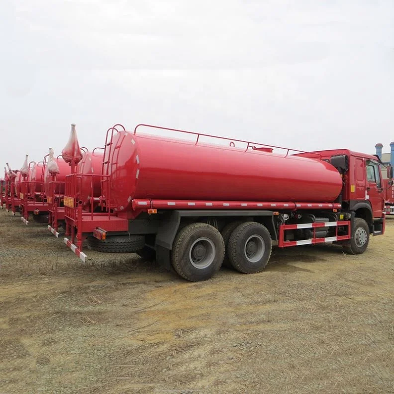  HOWO Euro4 6x4 340HP 20m3 4X2 водяной распылитель насос для грузовика