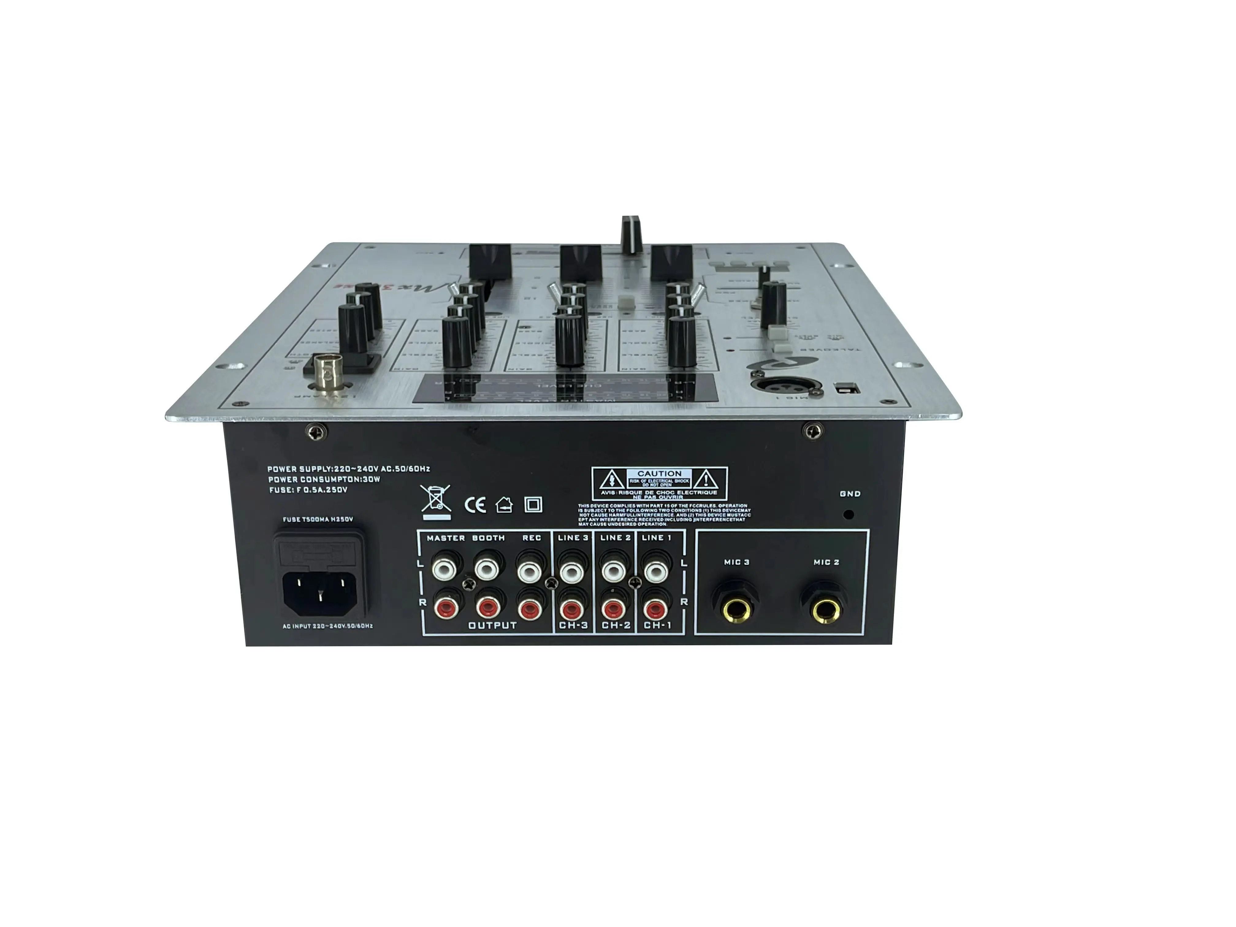 MX300 Professional DJ Mixer Console Disc player for Bar Party Concert Music Control Home party
