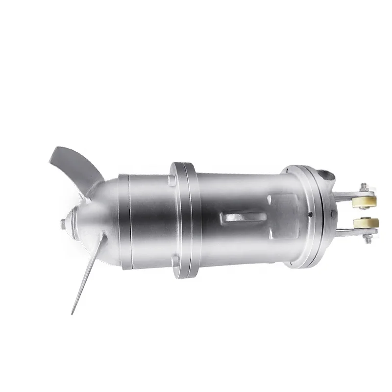 Submersible Mixer Pump for Wastewater Treatment Diving Stirrer Working Under Water QJB Type