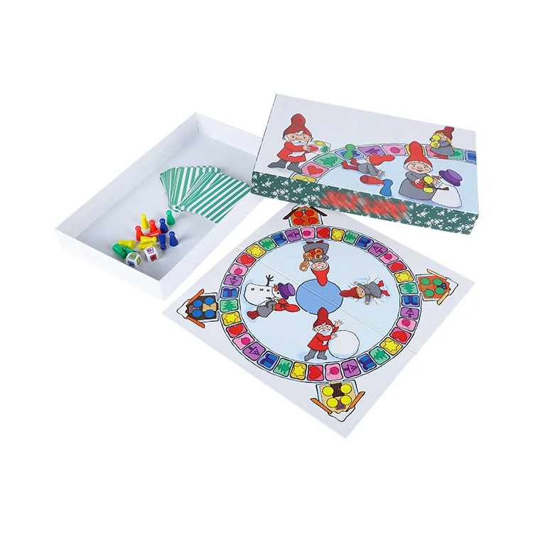 Full Customization Diverse Card Game Custom Printing Educational Toys Kids Board Games For Child