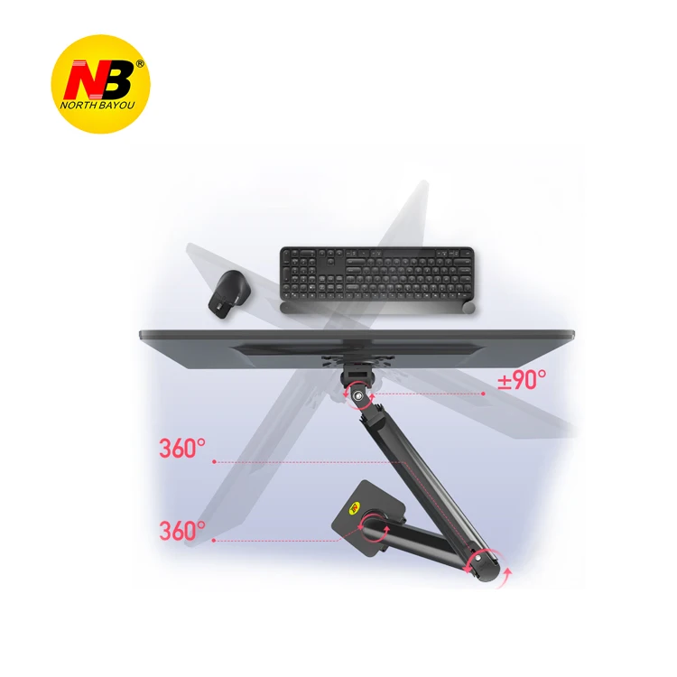 NB F195A 22-32 дюймов Full Motion 2 рукоятка ЖК-дисплей светодиодный экран монитор для настольного