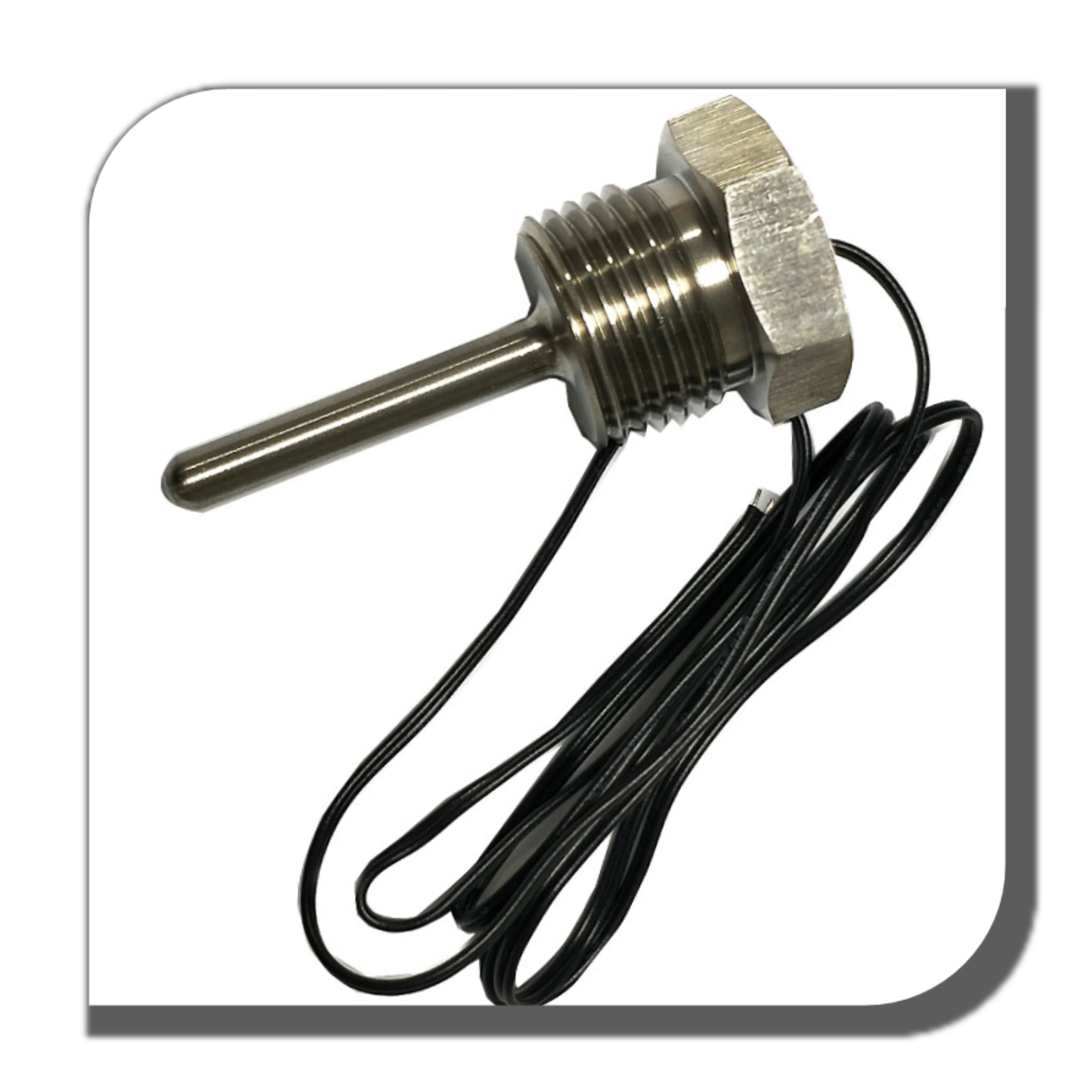 B3435 10K  M8 hexagonal temperature probe ntc thermistor temperature sensor