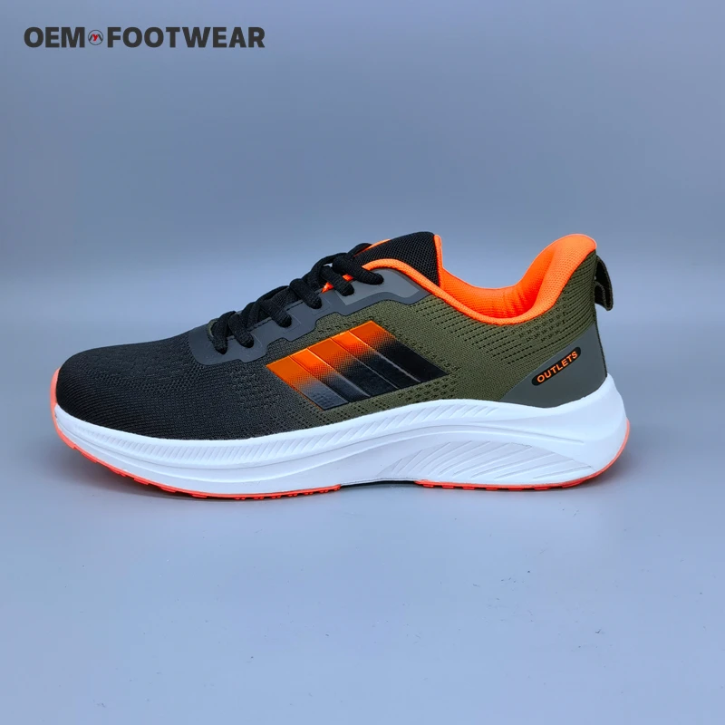 New EVA sole casual walking shoes breathable lightweight vulcanized outdoor sneaker