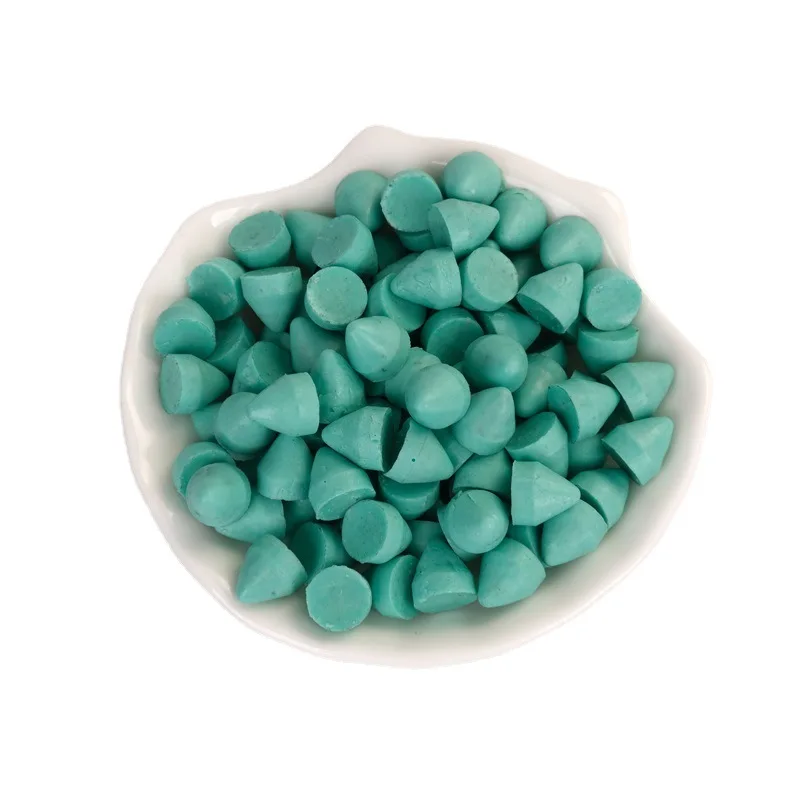 High Quality Economic Green Plastic Tumbling Polishing Media Silverware Surface Deburring Blasting Tool