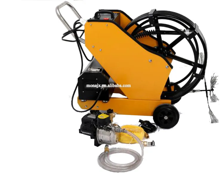 Kitchen grease ventilation air pipe duct cleaning machine equipment