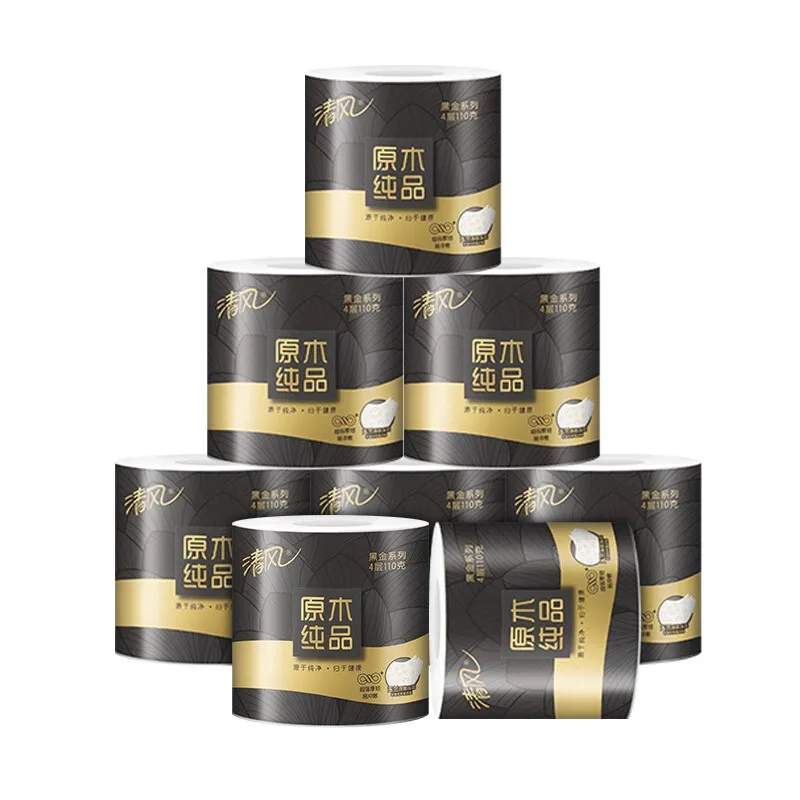 Bathroom Tissue Rolls High Quality Printed Soft Toilet