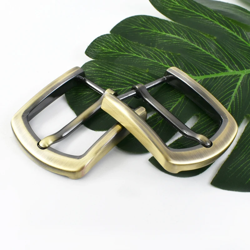 Meetee F1-81 40mm Luggage Garment Accessories High Quality Alloy Antique Leather Belt Men Adjustable Belt Buckle
