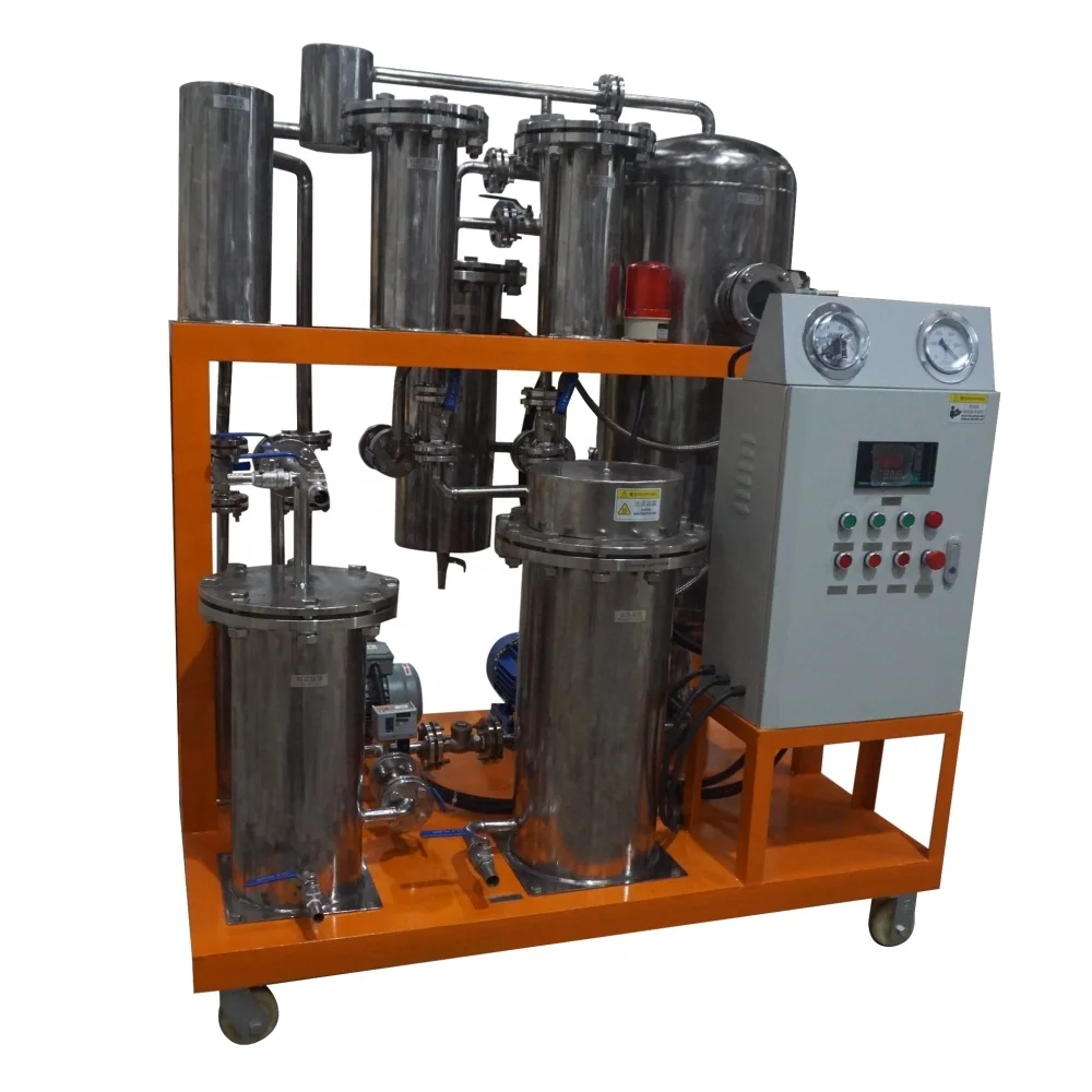 600L/H Stainless Steel 304 Food Grade Cotton Seed Oil Recycling Machine