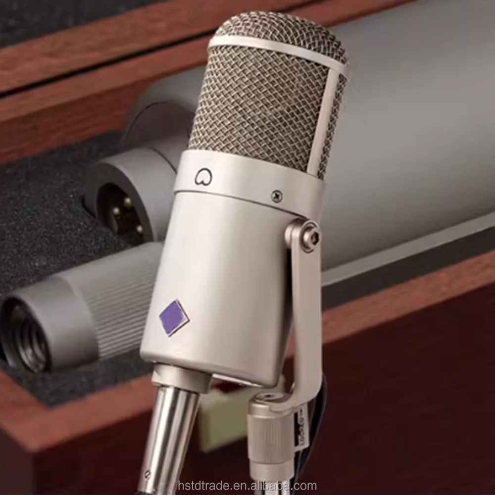 I shaped Silver Metal NM Mic Holder wireless Body Microphones studio recording for sound system DIY U87 FET brand repair