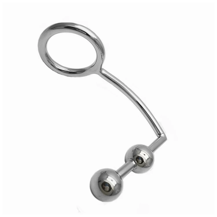 Anal Sex Toys Stainless Steel Anal Hook Penis Ring