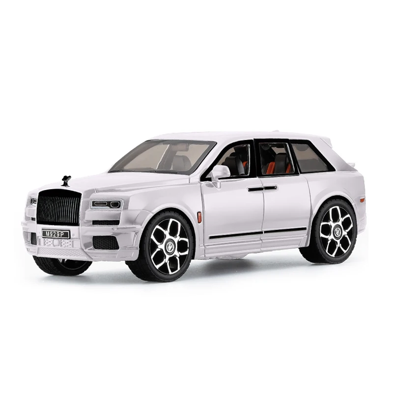 Highly Reduced 1:20 Rolls-Royce Cullinan Cast Alloy Model Car Pull Back Alloy Die-casting Toy Car