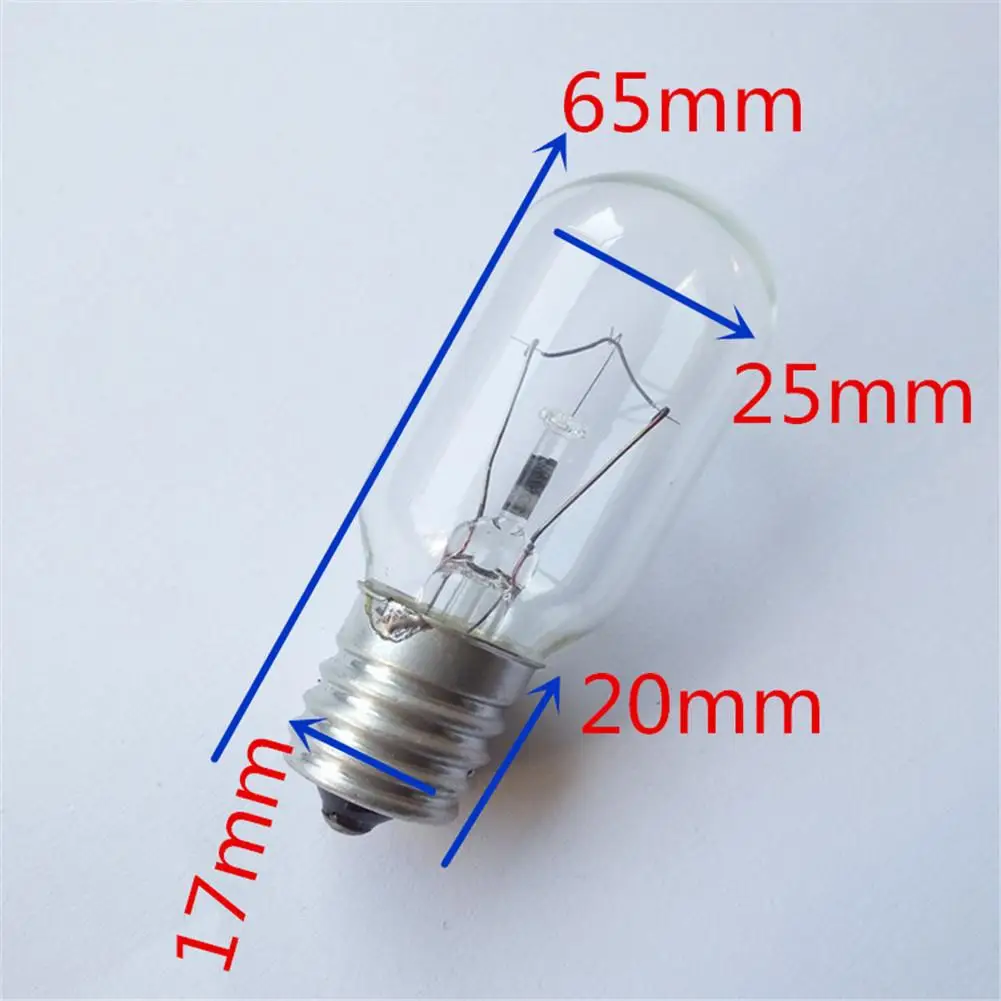 Oven Light E17 LED 40W 110-130V High Temperature Resistance Sewing Machine Motor Lighting Kitchen Tools Microwave Oven Lamp