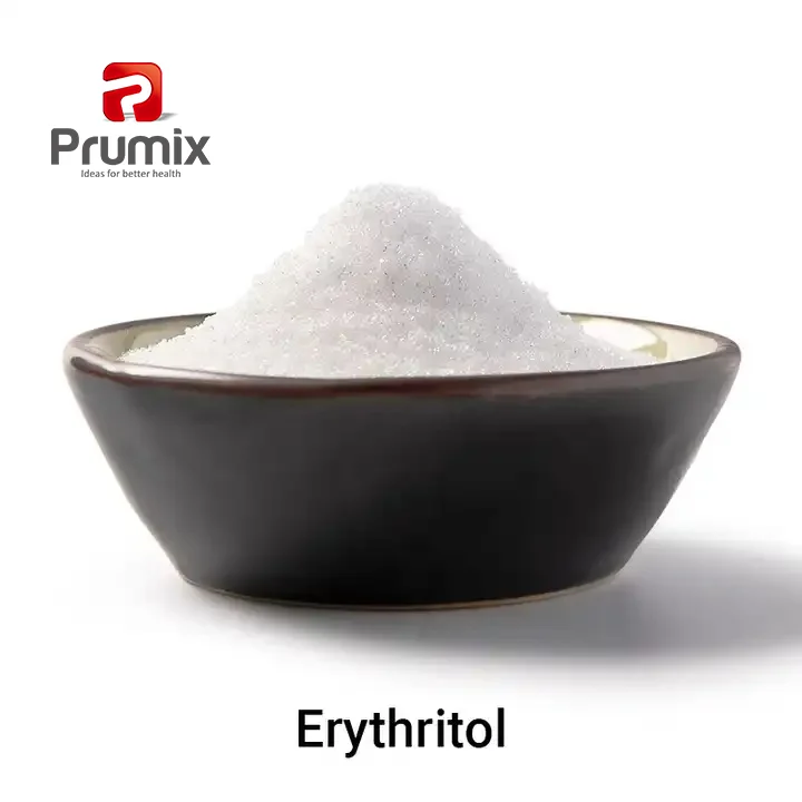 High quality food grade white powder erythritol with a refreshing feeling and low calorific value