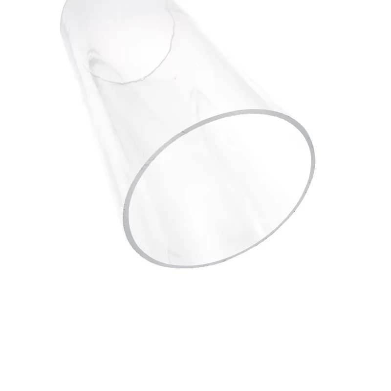 Hard square rectangular oem factory outlet any size rounded tube abs pp pc pvc plastic pipe
