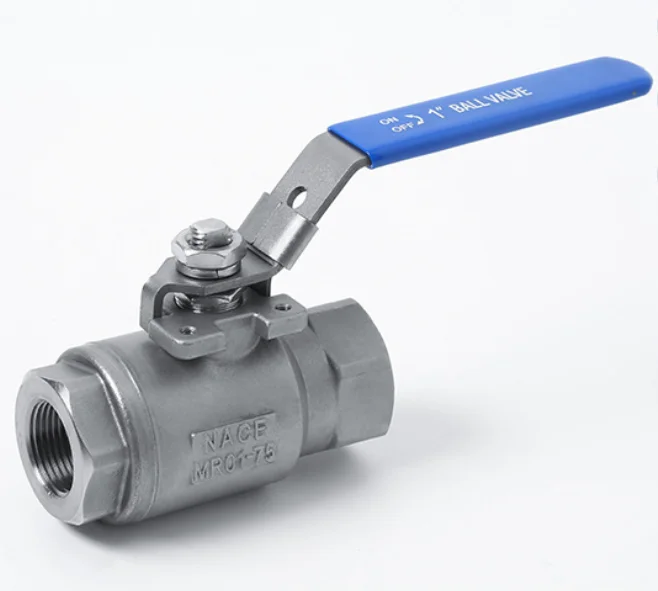 high pressure 6000WOG ASTM CF8M A216 WCB 2PC ball valve