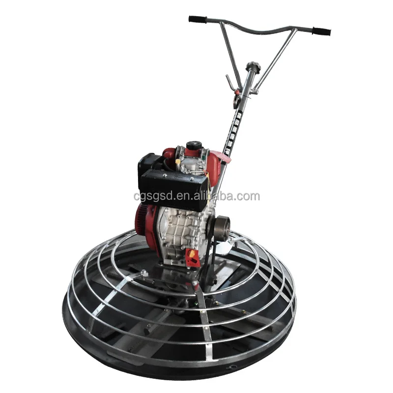 Gasoline kipper finisher handheld concrete power trowel