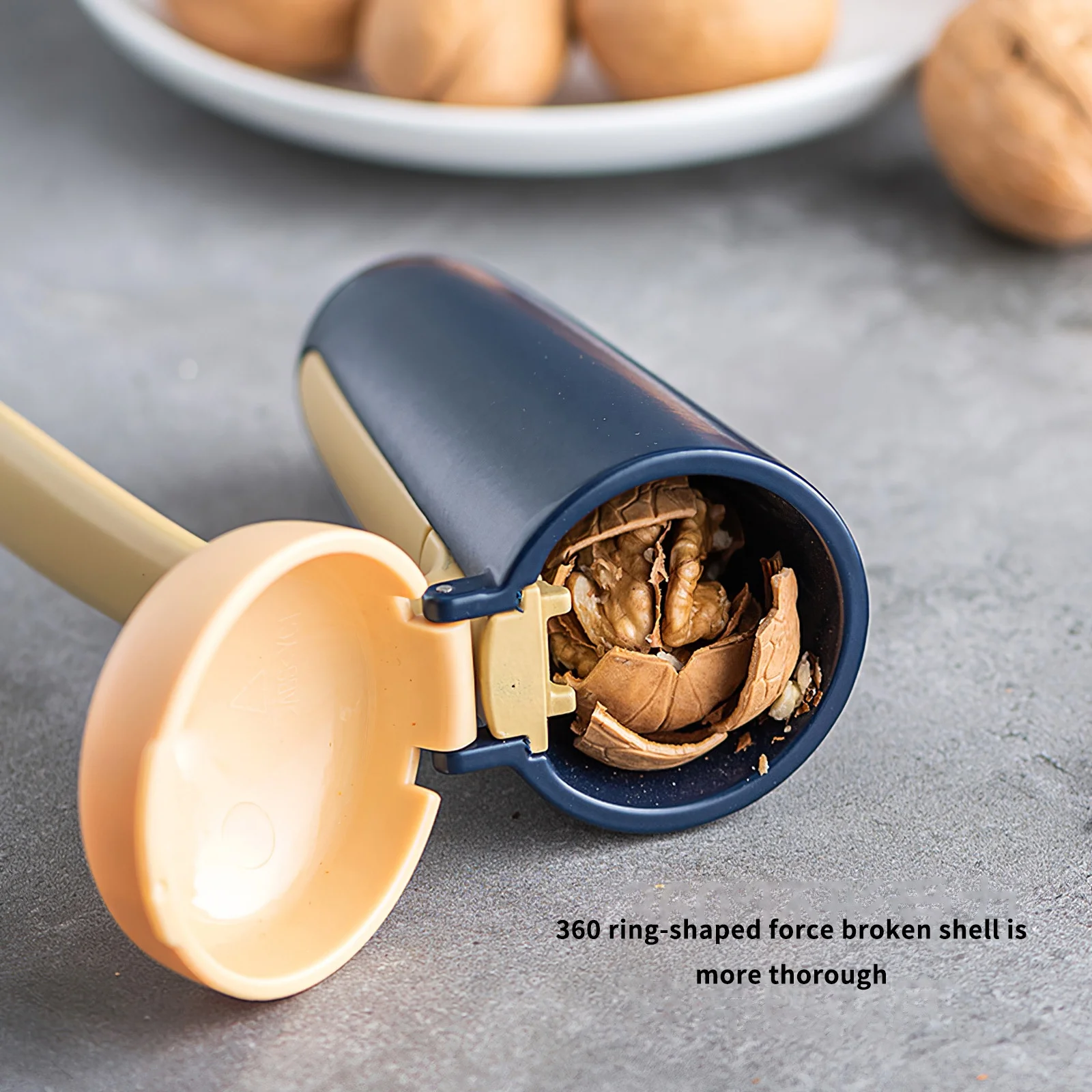 Walnut Clip Home Multifunctional Walnut Clip With Wooden Handle Nut Walnut Clip Sheller