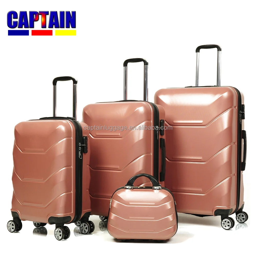 suitcases luggage 4 pieces set suitcase travel luggage set for outdoor travel abs luggage customizable