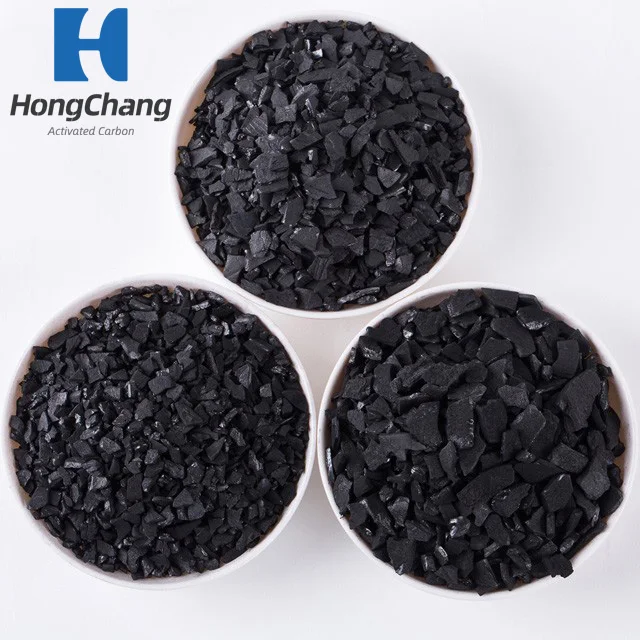 
Black Granular coconut shell based activated carbon reasonable price 